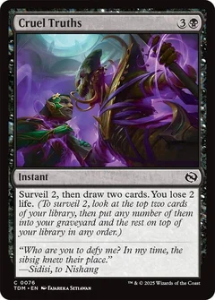 Cruel Truths Foil 76