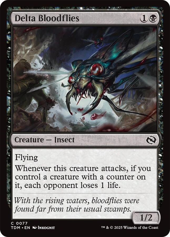 Delta Bloodflies Foil