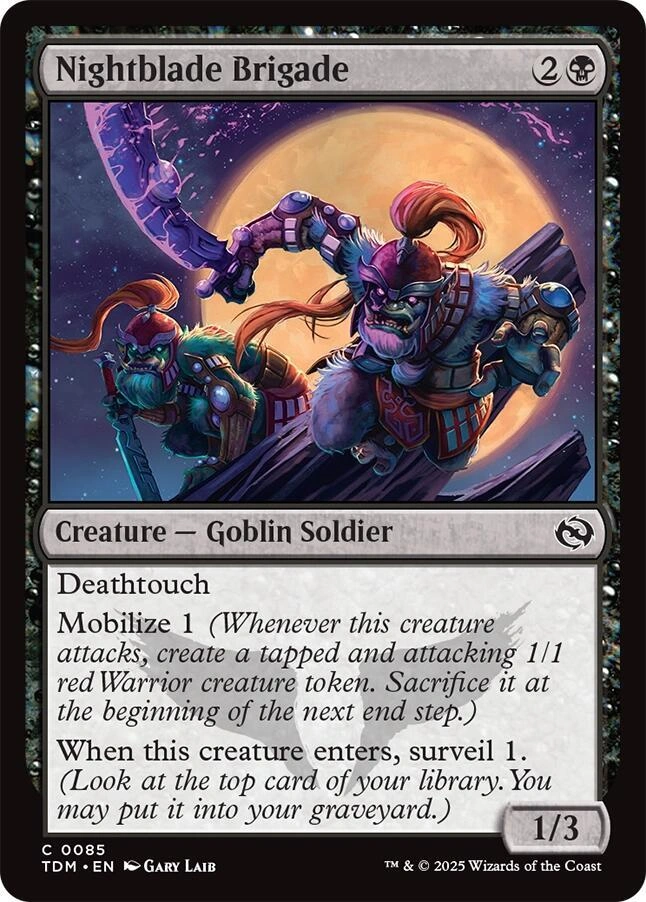 Nightblade Brigade Foil
