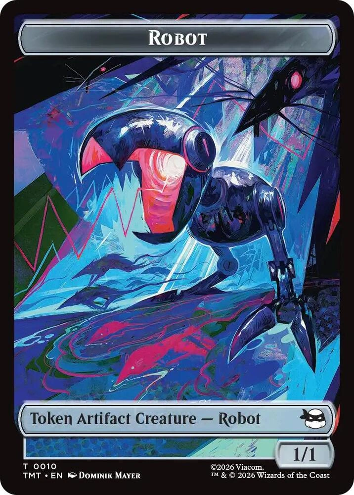 Robot // Food Double-Sided Token