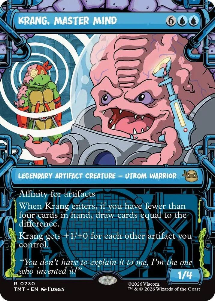 Krang, Master Mind (Showcase)