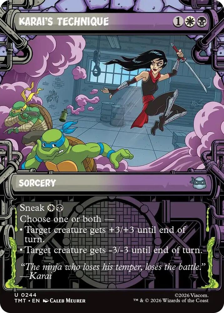 Karai's Technique (Showcase)