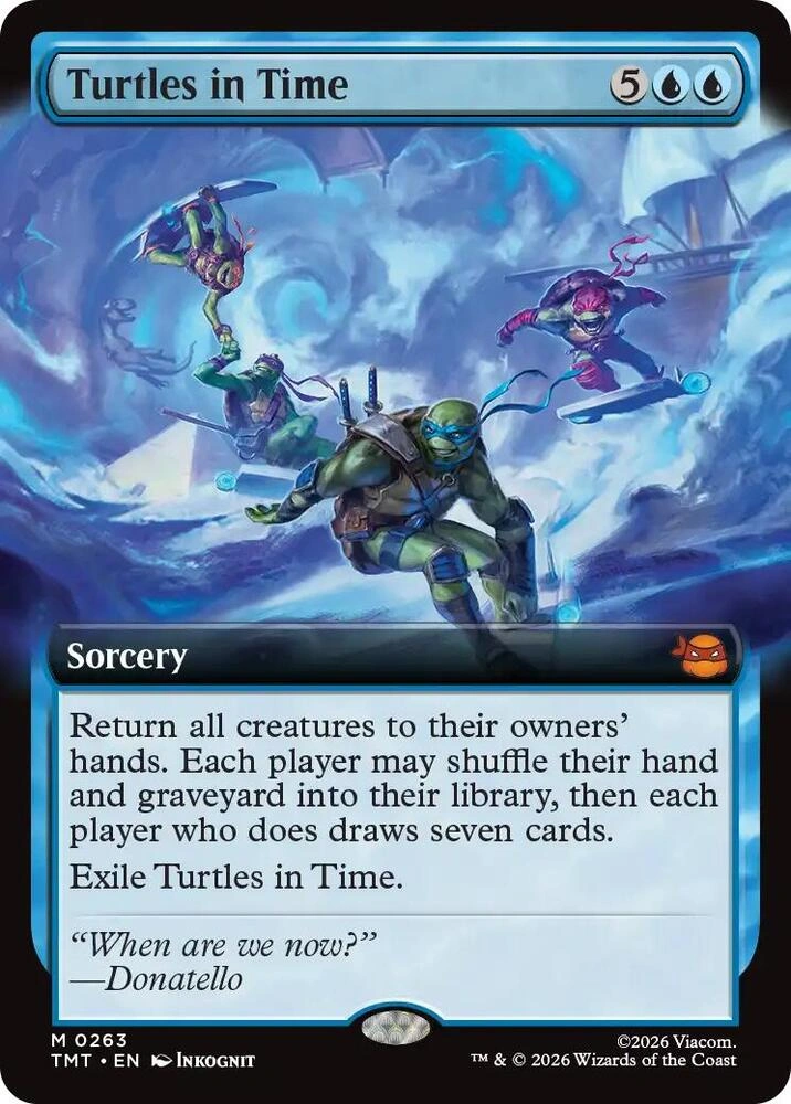Turtles in Time (Extended Art)
