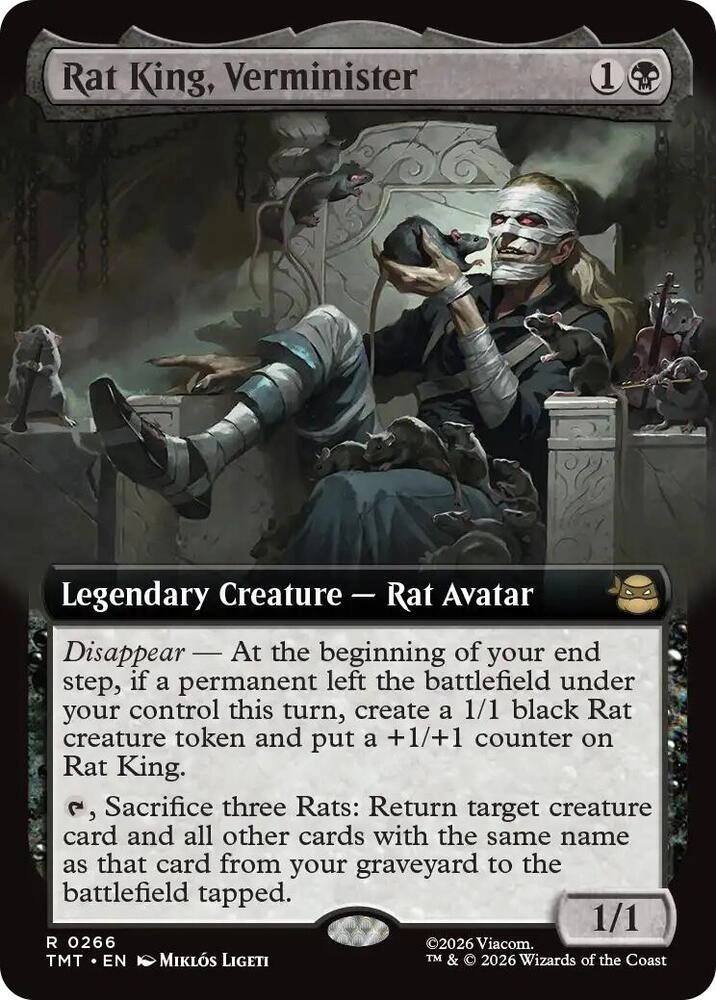 Rat King, Verminister (Extended Art)