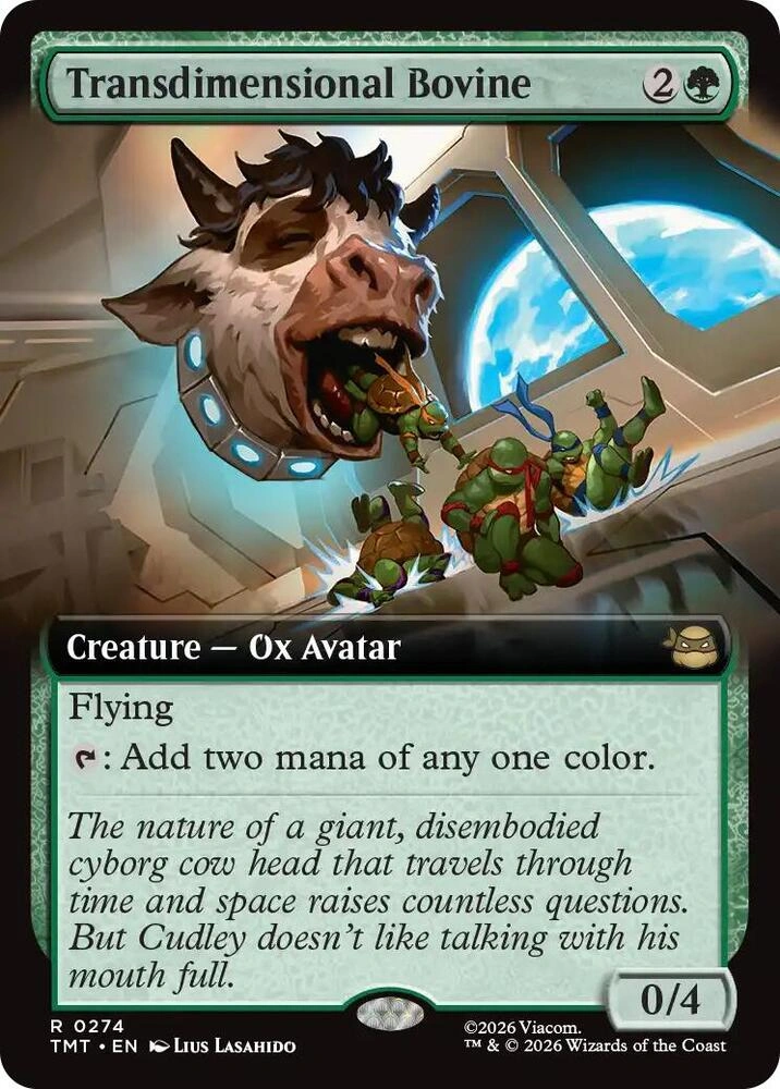Transdimensional Bovine (Extended Art)