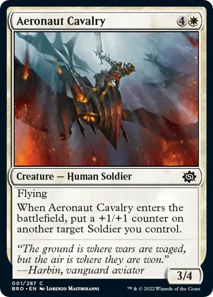 Aeronaut Cavalry Foil
