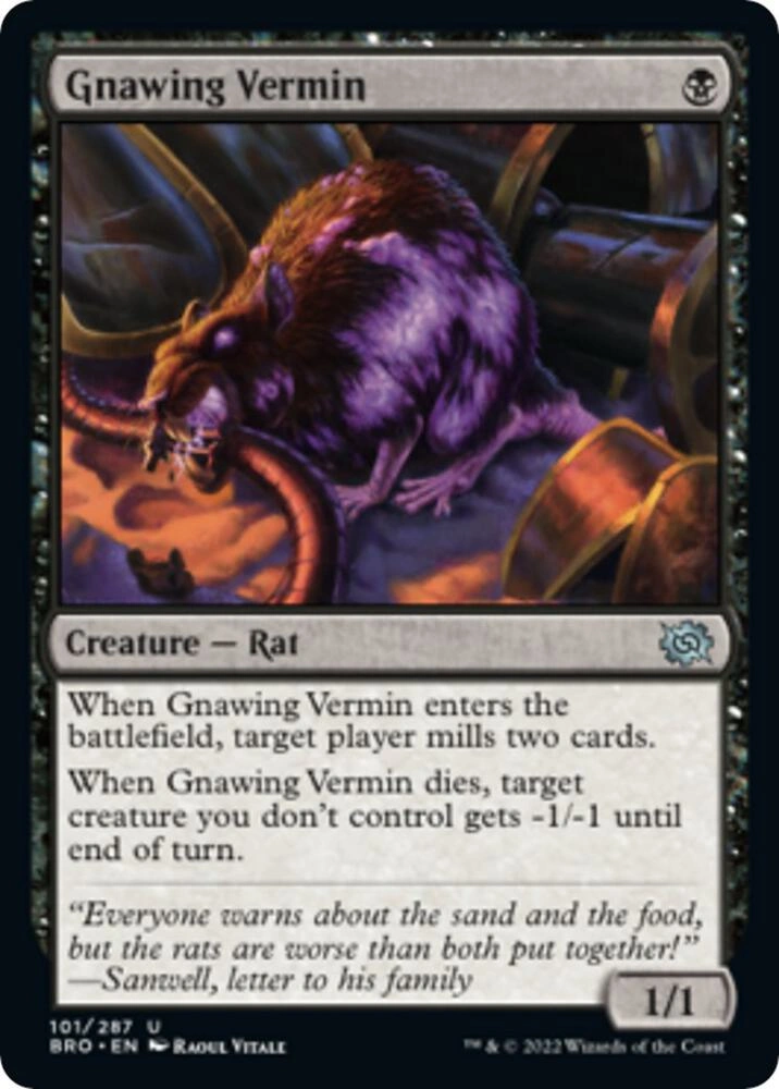 Gnawing Vermin Foil