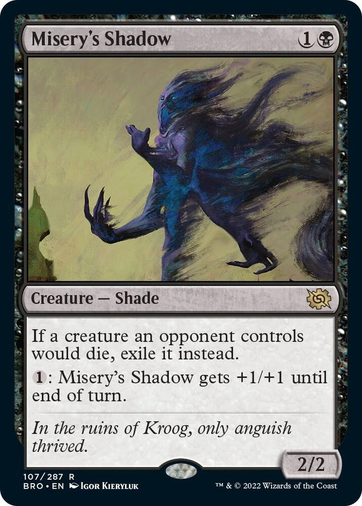 Misery's Shadow Foil