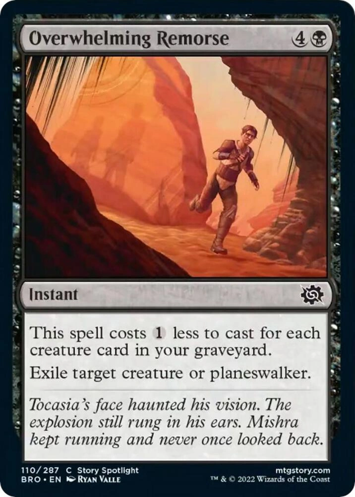 Overwhelming Remorse Foil