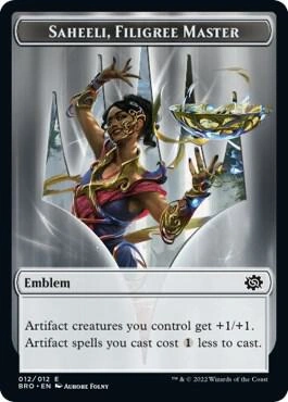 Emblem - Saheeli, Filigree Master