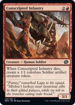 Conscripted Infantry Foil