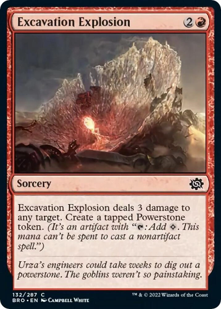 Excavation Explosion Foil