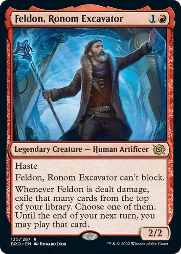 Feldon, Ronom Excavator Foil
