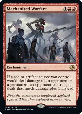 Mechanized Warfare Foil