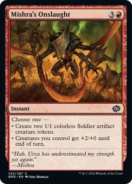 Mishra's Onslaught Foil
