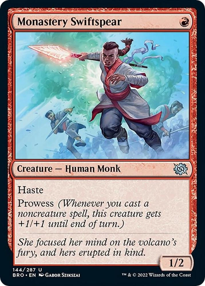 Monastery Swiftspear Foil