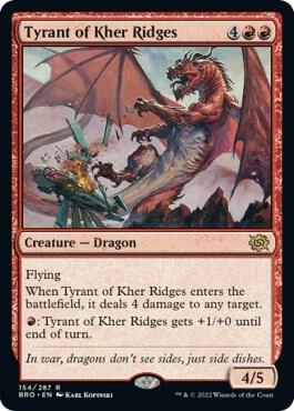 Tyrant of Kher Ridges Foil