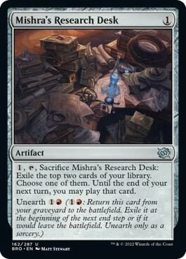 Mishra's Research Desk Foil