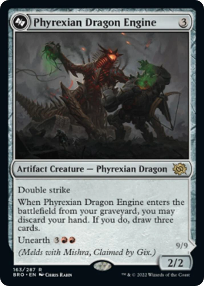 Phyrexian Dragon Engine Foil