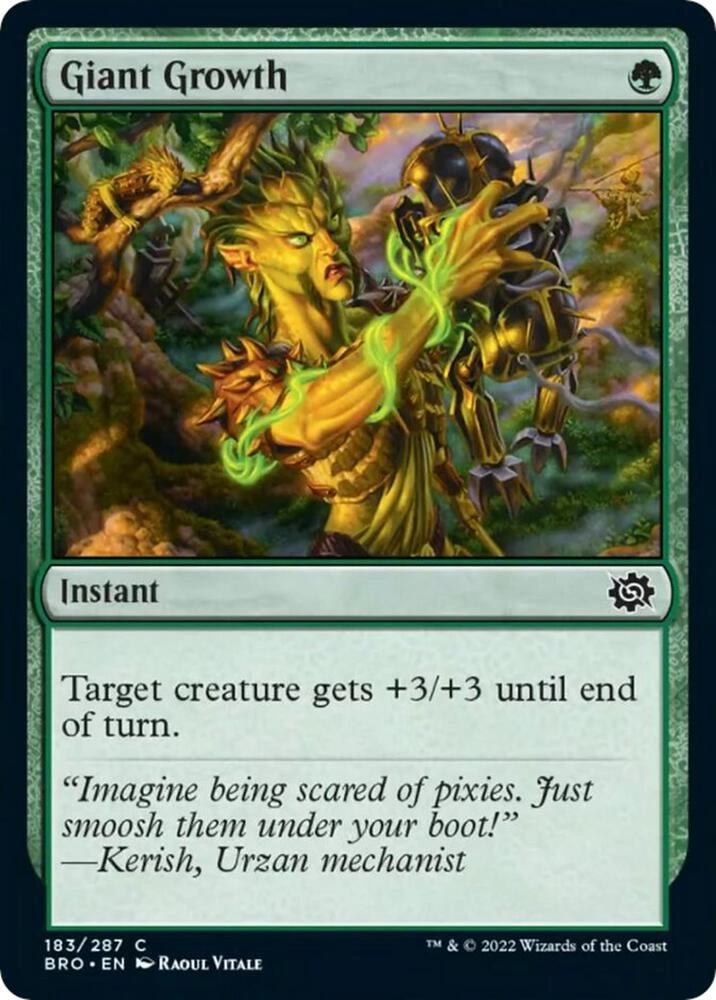 Giant Growth Foil
