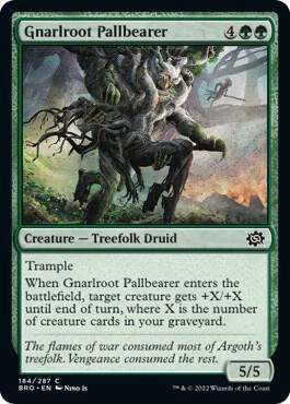 Gnarlroot Pallbearer Foil