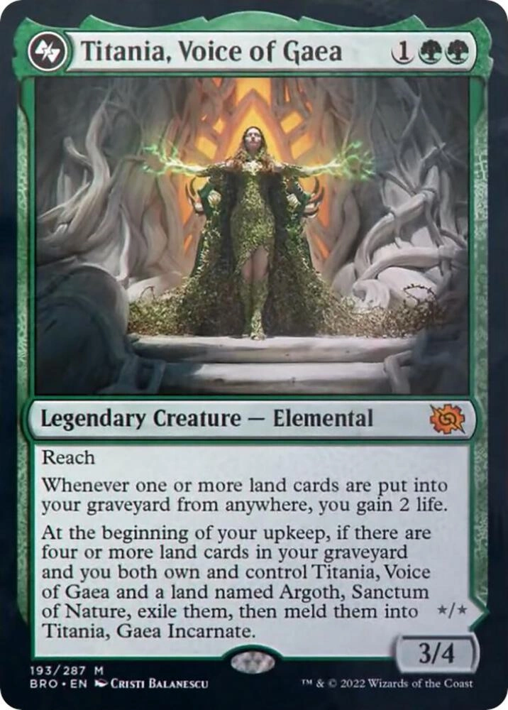 Titania, Voice of Gaea Foil