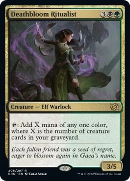 Deathbloom Ritualist Foil