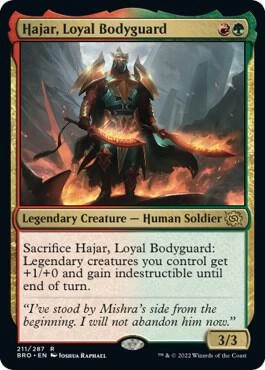 Hajar, Loyal Bodyguard Foil