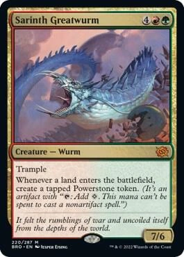 Sarinth Greatwurm Foil