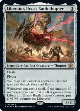 Liberator, Urza's Battlethopter Foil