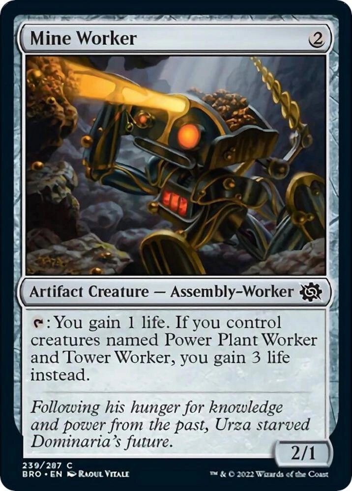 Mine Worker Foil
