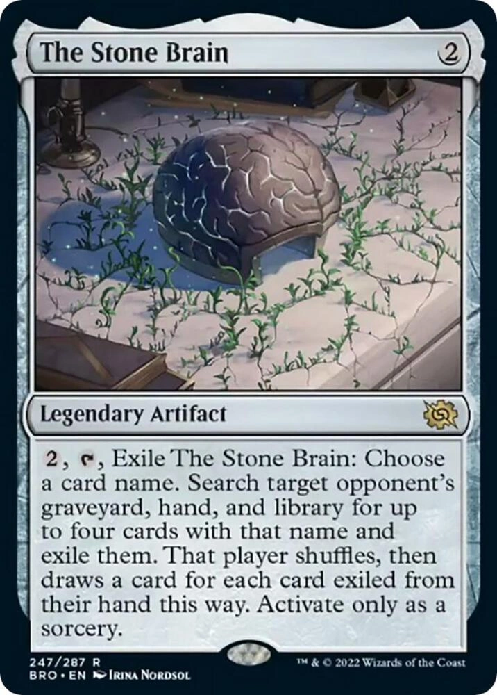The Stone Brain Foil