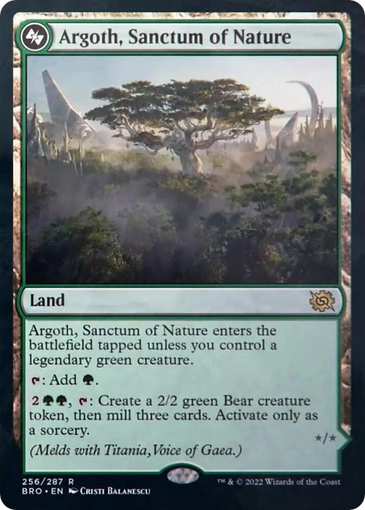 Argoth, Sanctum of Nature Foil