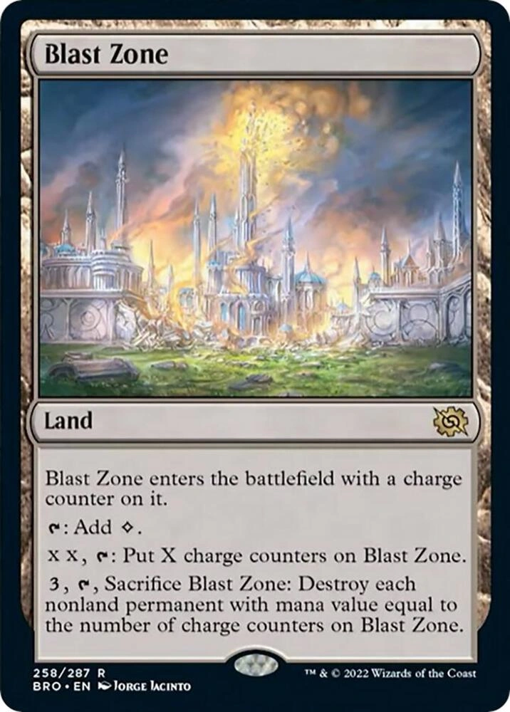 Blast Zone Foil