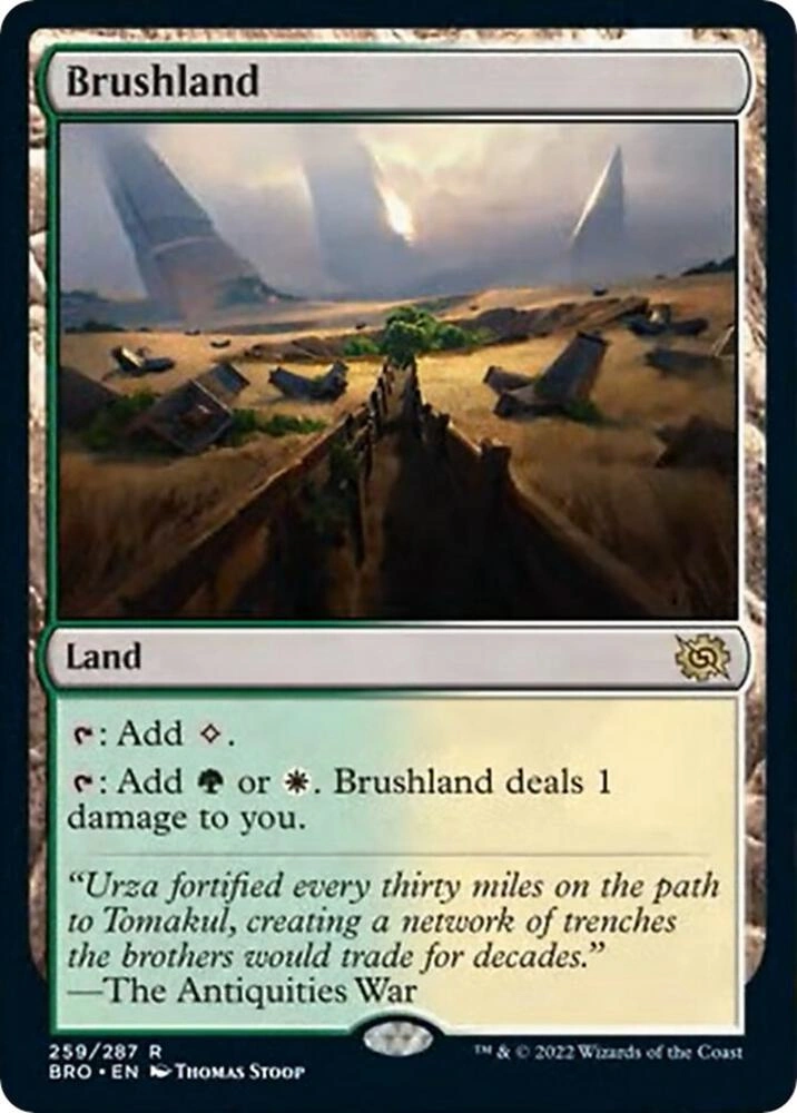 Brushland Foil