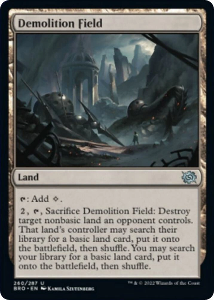 Demolition Field Foil