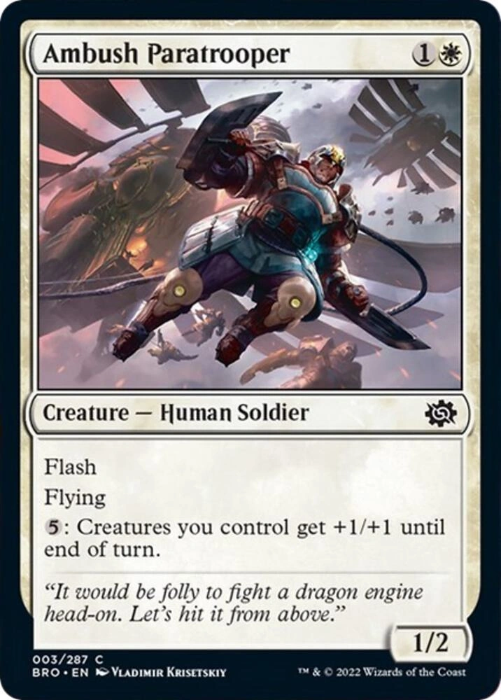 Ambush Paratrooper Foil