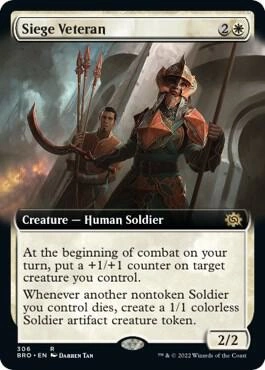 Siege Veteran (Extended Art) Foil