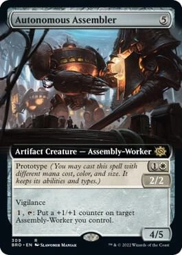 Autonomous Assembler (Extended Art) Foil