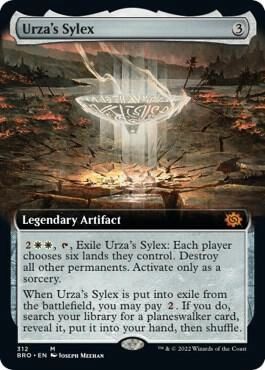 Urza's Sylex (Extended Art) Foil
