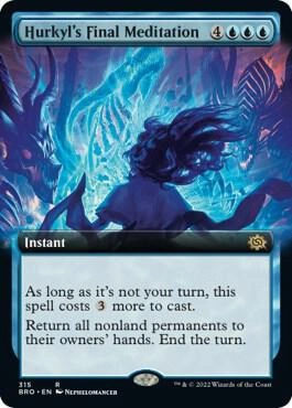 Hurkyl's Final Meditation (Extended Art) Foil