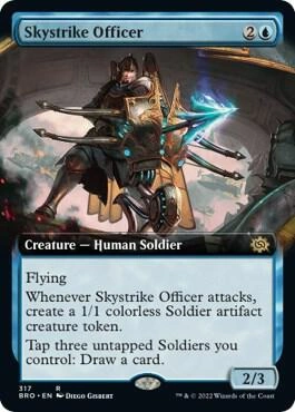 Skystrike Officer (Extended Art) Foil