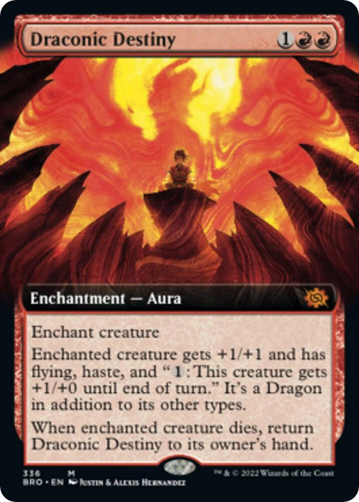 Draconic Destiny (Extended Art) Foil