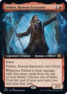 Feldon, Ronom Excavator (Extended Art) Foil