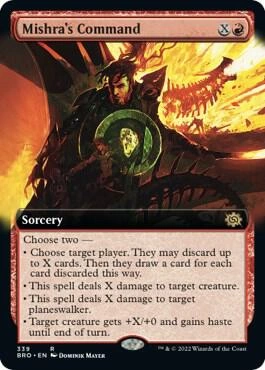 Mishra's Command (Extended Art) Foil