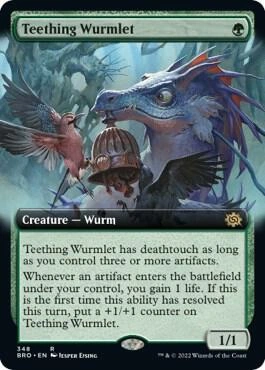 Teething Wurmlet (Extended Art) Foil