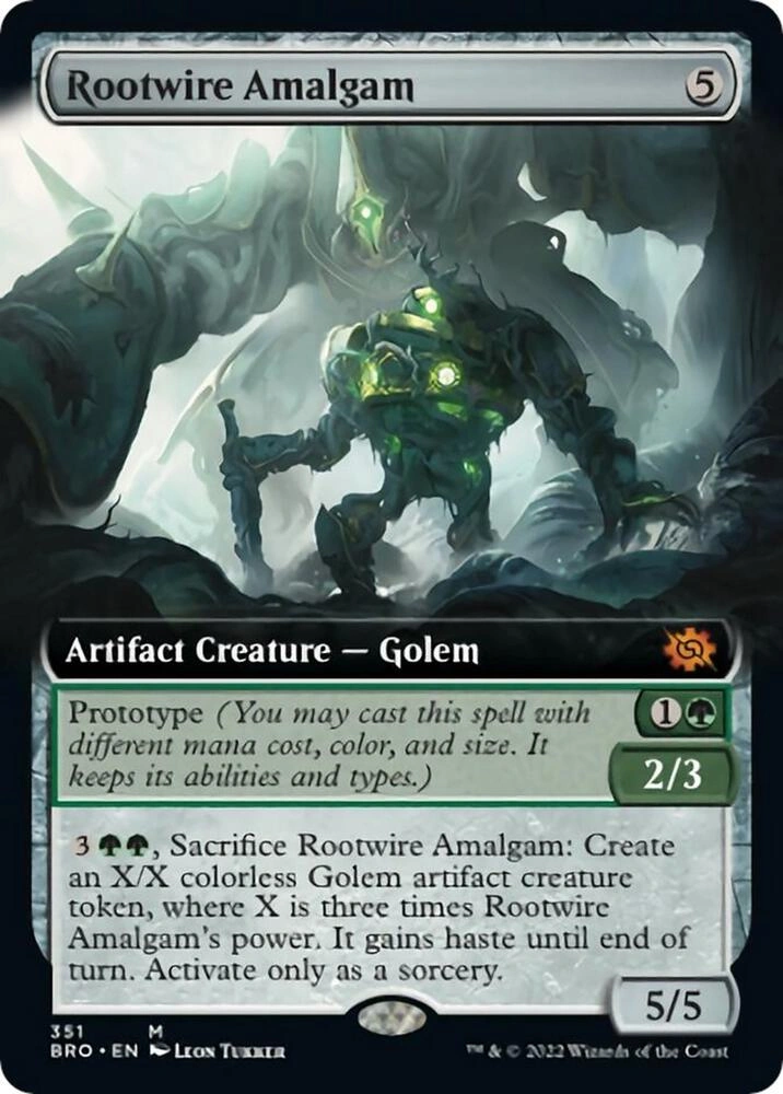Rootwire Amalgam (Extended Art) Foil
