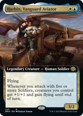 Harbin, Vanguard Aviator (Extended Art) Foil