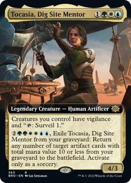 Tocasia, Dig Site Mentor (Extended Art) Foil
