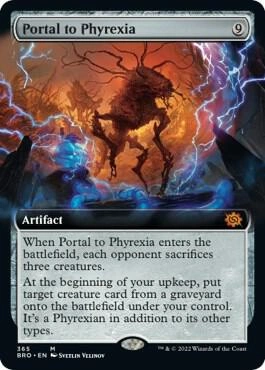 Portal to Phyrexia (Extended Art) Foil